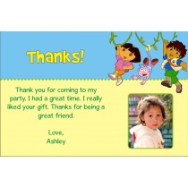 Dora and Diego Thank You Cards