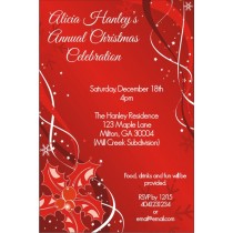 Tis the Season Christmas Holiday Card Party Invitation