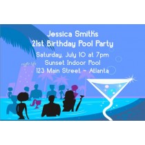 Pool Party Invitations 6