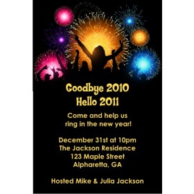 Party People New Years Eve Party Invitation