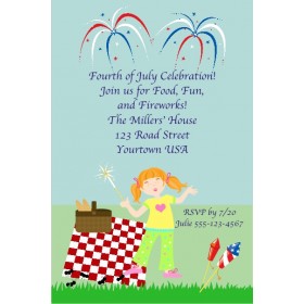 Fourth of July Independence Day (July 4th) Invitation 2