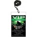 Nightclub DJ Dance Party VIP Pass Invitation w Lanyard - Green