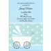 Cute Stroller Baby Shower Invitation - Blue