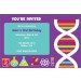 Monster Science Invitation - DNA