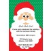 Ho Ho Ho Santa Holiday Christmas Party Invitation