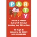 Ice Cream and Popsicles Party Invitation