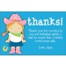 Cowgirl Thank You Cards (Select a Cowgirl)